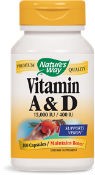 A & D Vitamin - Dry 15,000 IU / 400 IU